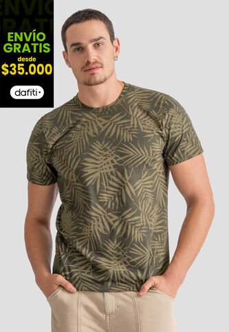 Camiseta Hombre Estampado Mp 113060 MP