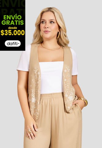 Chaleco Mujer Latte Mp 112257 MP