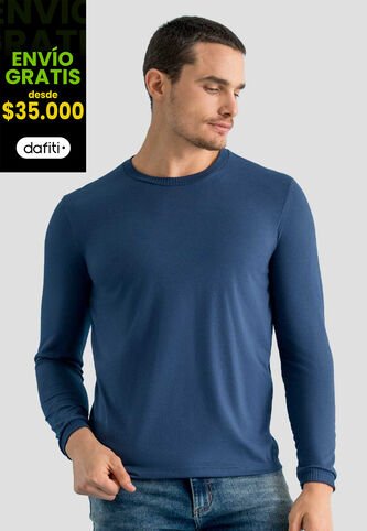 Camibuzo Hombre Azul Profundo Mp 113059 MP