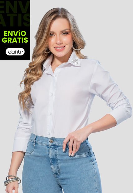 Camisa Mujer Blanco Mp 105621