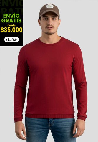 Camibuzo Hombre Merlot Mp 113059 MP