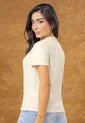 Camiseta Mujer Crema Mp 108119 de MP