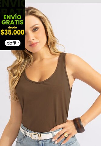 Blusa Mujer Chocolate Mp 112234 MP