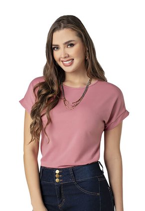 Camiseta Mujer Palo De Rosa Mp 9676