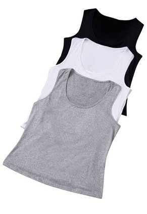 Camiseta Paq X3 Mujer Multicolor Mp 33603