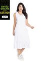 Vestido Largo Mujer Blanco Mp 3766 de MP