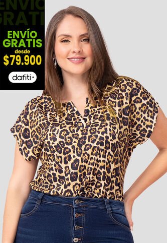 Blusa Mujer Estampado Mp 111090 MP