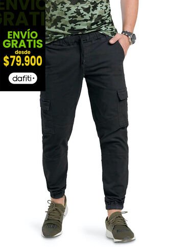 Jogger Juvenil Masculino Negro MP MP