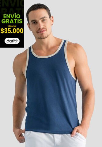 Camisilla Hombre Azul Profundo Mp 1944 MP