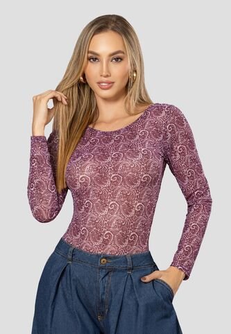 Body Mujer Estampado Mp 112520 MP