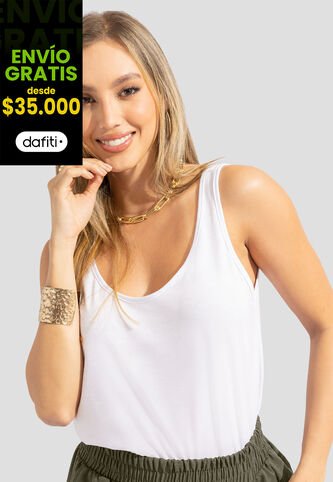 Blusa Mujer Blanco Mp 112234 MP