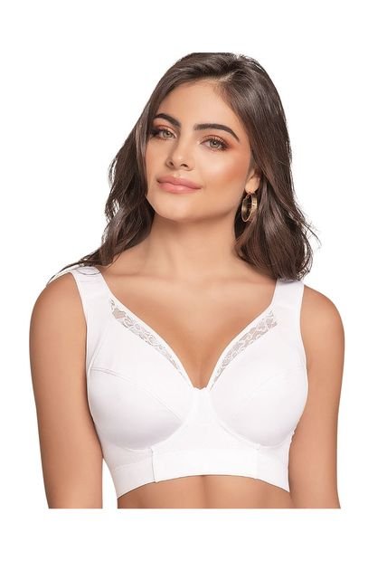 Brasier Adulto Femenino Blanco Marketing  Personal