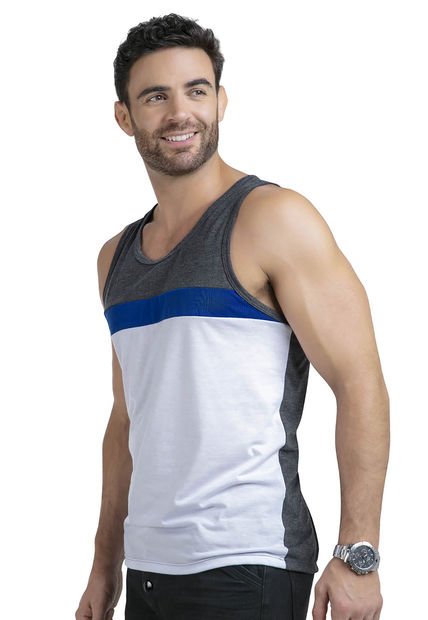 Camisilla Masculino Blanco Mp 96536