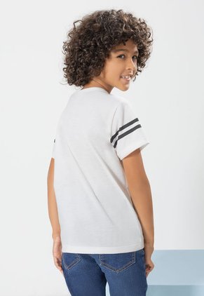 Camiseta Infantil Femenino Blanco Mp 105114