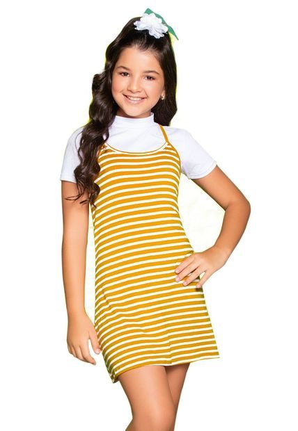 Conjunto Infantil Bebés Mostaza MP