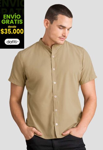Camisa Hombre Latte Mp 105331 MP