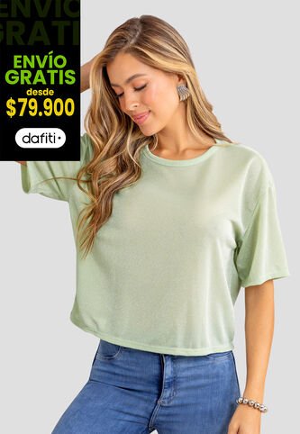 Blusa Mujer Verde Matcha Mp 110694 MP