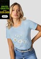 Camiseta Mujer Azul Baby Mp 112398 de MP