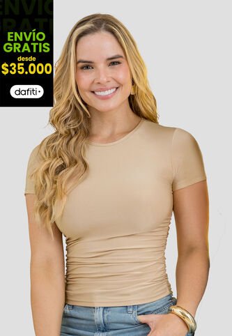 Blusa Mujer Latte Mp 113732 MP