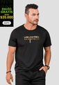 Camiseta Hombre Negro Mp 105402 de MP