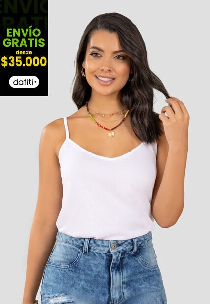 Blusa Paq X2 Mujer Bicolor Mp 105838