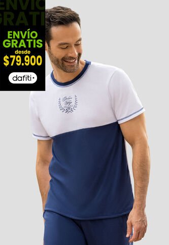Camiseta Hombre Azul Profundo Mp 110752 MP