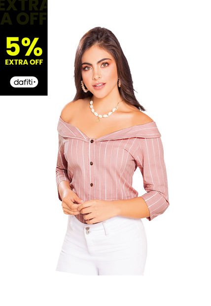 Blusa Para Mujer Bicolor MP
