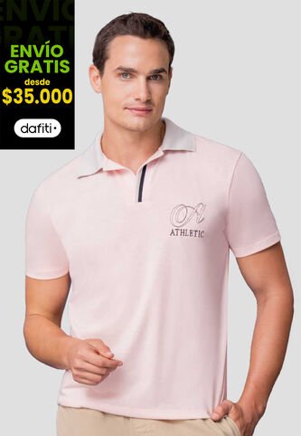 Polo Hombre Rosa Mp 111908 MP