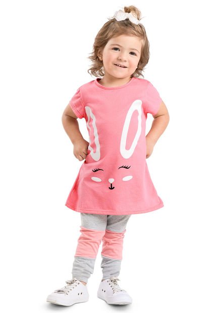 Conjunto Infantil Bebés Rosa Mp 32742