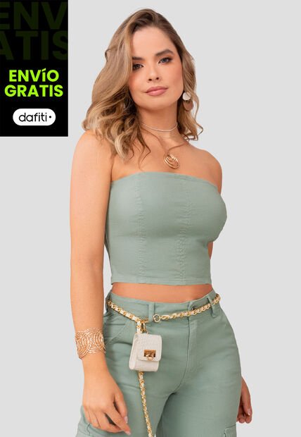 Strapple Mujer Verde Mp 104894