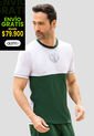 Camiseta Hombre Verde Pino Mp 110752 de MP