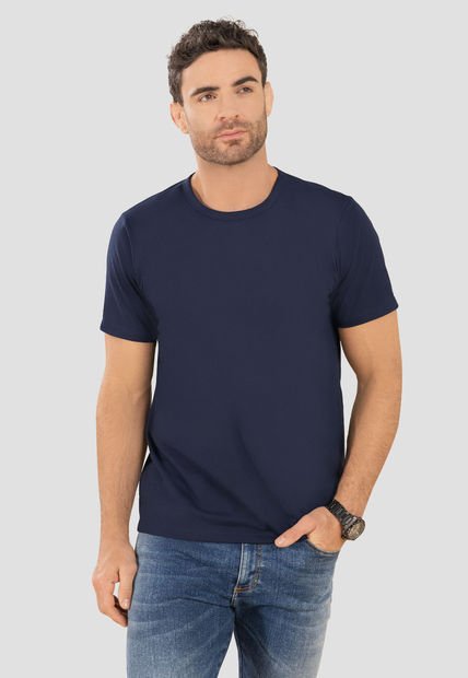 Camiseta Hombre Azul Mp 103720