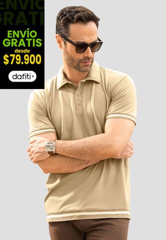 Polo Hombre Latte Mp 110744 MP