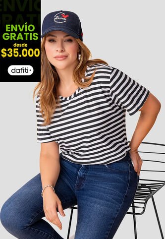 Camiseta Mujer Estampado Mp 112019 MP