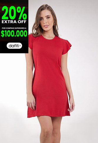 Vestido Rojo MP 68383 MP