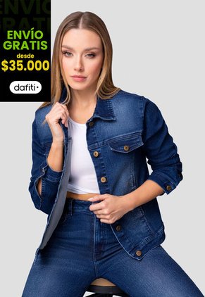 Chaqueta Mujer Azul Mp 111349