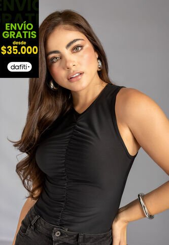 Blusa Mujer Negro Mp 113210 MP