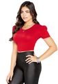 Crop Top Adulto Rojo Mp 96189 de MP