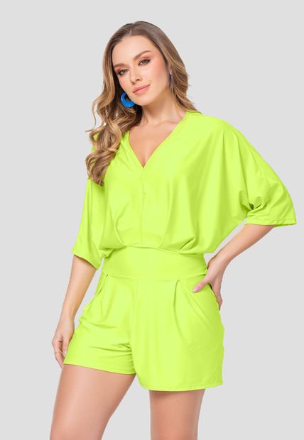 Enterizo Corto Mujer Citrus Mp 108347