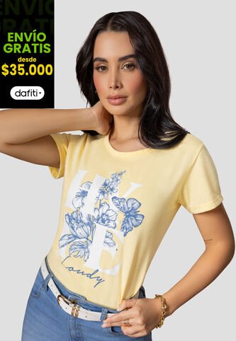 Camiseta Mujer Piña Colada Mp 112397 MP