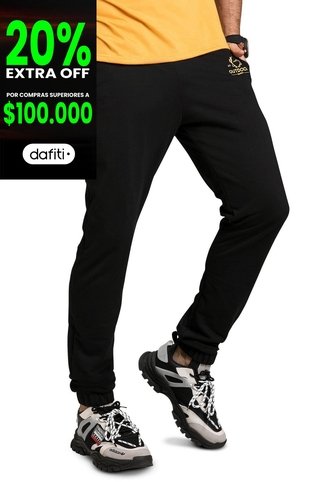 Jogger Hombre Negro Mp 32752 MP