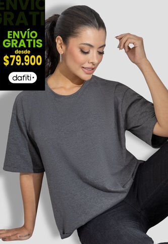 Camiseta Mujer Negro Cross Mp 110415 MP