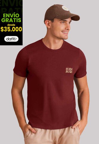 Camiseta Hombre Merlot Mp 101746 MP