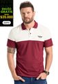 Polo Hombre Rojo-Blanco Mp 78123 de MP