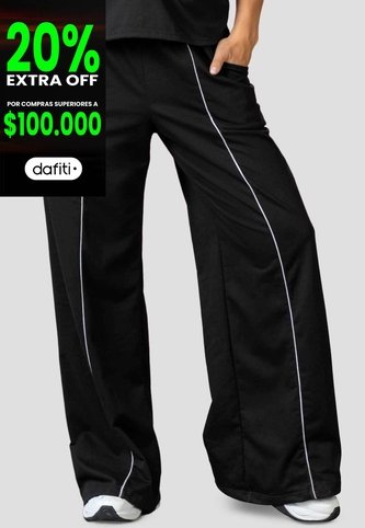 Pantalón Mujer Negro Mp 115560 MP