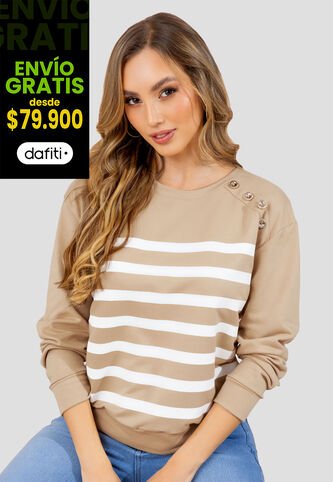 Buzo Mujer Latte Mp 110434 MP