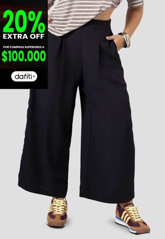 Pantalón Mujer Negro Mp 115524 MP
