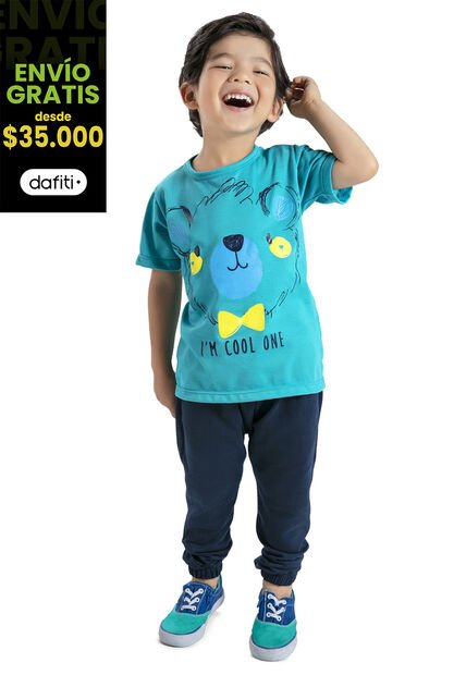 Conjunto Niños Infantil Multicolor Mp 90758