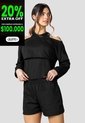 Conjunto Mujer Negro Mp 115557 de MP
