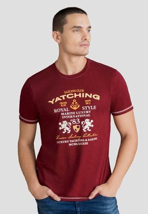 Camiseta Hombre Merlot Mp 112804